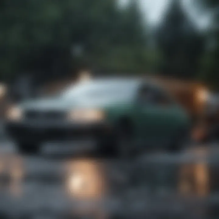 A visual representation of filing an insurance claim