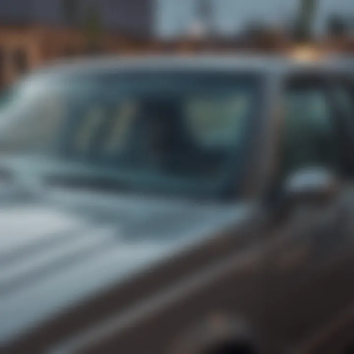 Installation of used car window glass in a vehicle