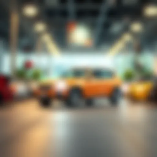 Illustration depicting the relationship between vehicle refinancing and credit scores