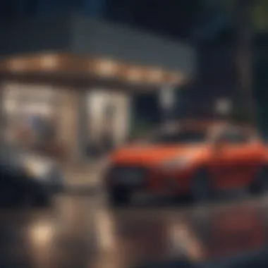 Reviewing Rental Car Insurance Policies A thoughtful person reviewing rental car policies