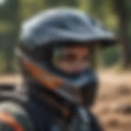 Essential helmet for ATV riding